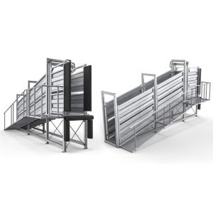 Buy cheap Standard Outdoor Livestock Loading Ramp , 4.7m Deluxe Portable Sheep Ramp from wholesalers