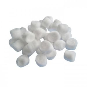 Buy cheap Non Sterile Baby Cotton Balls Consumables Economical Avoid Loose Threads product
