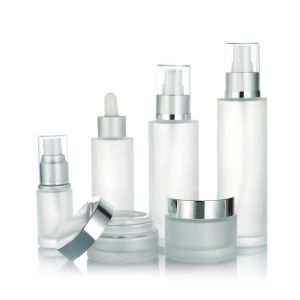 Buy cheap Customization Skincare Lotion Bottle empty glass pump bottles 20ml 30ml from wholesalers