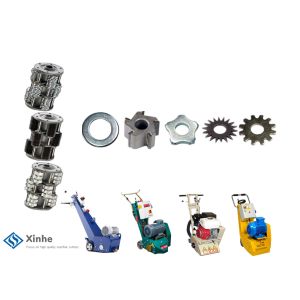 Buy cheap 12 Points Steel Beam Cutter Edco Scarifier Drum With Carbide Cutters Scarifier product