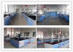 Buy cheap Resistance To Chemical Wood Lab Furniture 3000 mm Length  Blue  Color from wholesalers