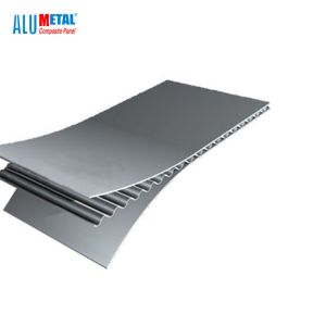 China A2 FR Grade Aluminum Corrugated Panel 1500mm Aluminium Sandwich Board on sale