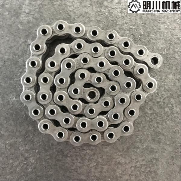 Quality 40mn Hollow Pin Transmission Roller Chain With High Tensile Strength for sale