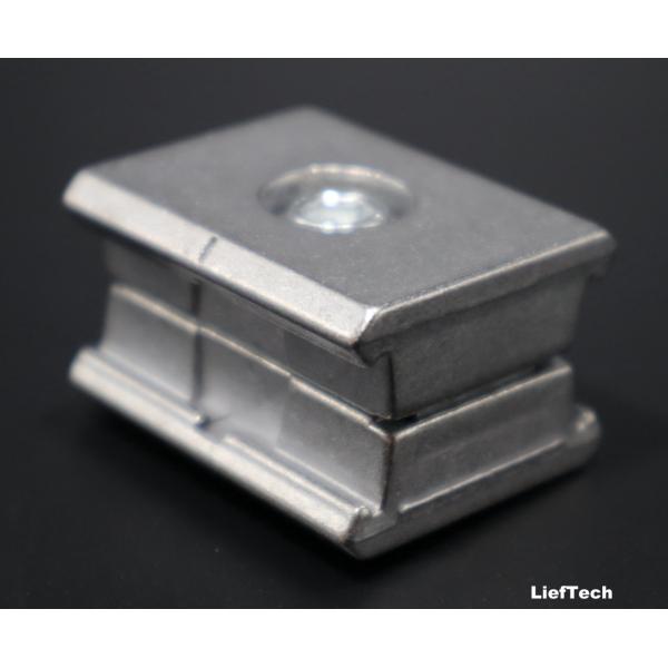 Screw Connection Aluminium Pipe Connectors parallel joint environmentally