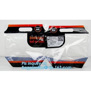 Buy cheap Food Grade Anti Fog Material Resealabele Plastic Hot Chicken Bag, Fresh Chicken Packing Bag, roast chicken Boiled chicke from wholesalers