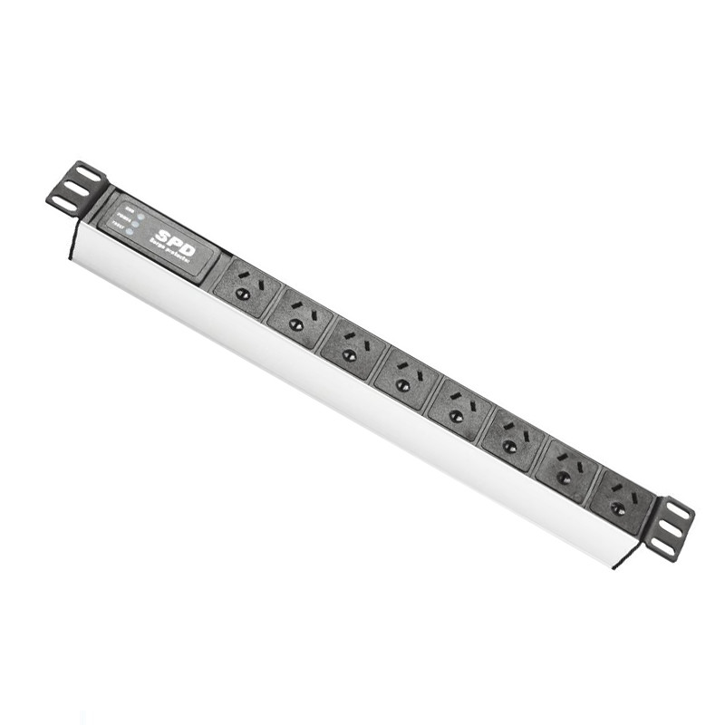 Buy cheap 19" 1U Power Distribution Unite 7way Socket Adapter AUS Pdu For Network Cabinet from wholesalers