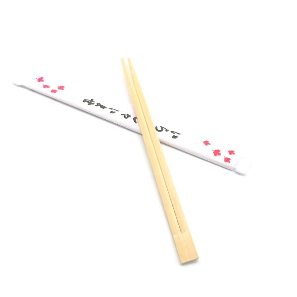Quality Eco Frindly Natural Bamboo Chopsticks Sushi Stick With Paper Package for sale