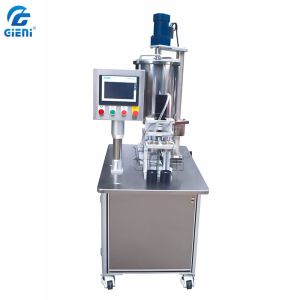 Dual Nozzles Air Cushion BB Cream Filler CC Cream Filling Machine