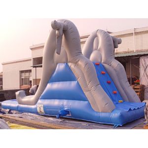 Buy cheap Commercial Inflatable Water Slide Pool For Kids Amusement Games from wholesalers