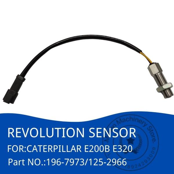 196-7973 125-2966 Revolution Speed Sensor For erpillar Excavator E200B E320