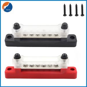 Buy cheap Batt Power Post 6 Way 150A AC 48V DC Copper ABS Stainless Steel Bus Bar With Cover from wholesalers