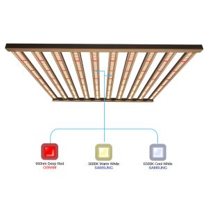 Buy cheap 1000w Lm301B LED Cannabis Plant Daisy Chain Grow Lights from wholesalers