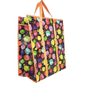 Buy cheap bopp  laminated new  designs pp woven shopping  bag with double zip puller from wholesalers