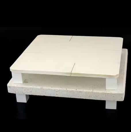Quality High Temperature Cordierite Mullite Ceramic Batt Plate Refractory Ceramic Mullite Cordierite Slab For Kiln Furniture for sale