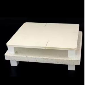 Buy cheap High Temperature Cordierite Mullite Ceramic Batt Plate Refractory Ceramic Mullite Cordierite Slab For Kiln Furniture from wholesalers
