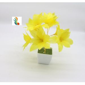 Buy cheap Curly Goose Feather Flower Mount with Wire Accessory 15*30 cm Fast and Secure Shipping from wholesalers