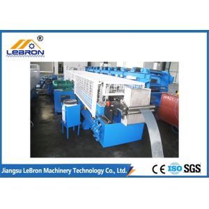 Quality 2018 New type Blue color Door Shutter Roll Forming Machinemade in china PLC control system long time service for sale Buy cheap 2018 New type Blue color Door Shutter Roll Forming Machinemade in china PLC control system long time service product