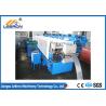 2018 New type Blue color Door Shutter Roll Forming Machinemade in china PLC control system long time service for sale