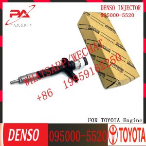 Buy cheap New diesel fuel injector 095000-5520 For TO-YOTA HILUX 2KD-FTV 23670-0L010 from wholesalers