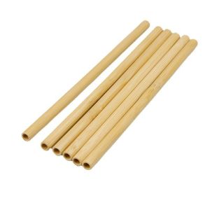 Eco-Friendly Bamboo Straws, Sustainable, Reusable, and Biodegradable Drinking