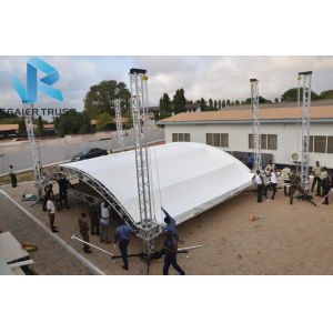 Buy cheap Lighting Tower Aluminum Arch Truss , Children Square / Banquet Party Truss from wholesalers