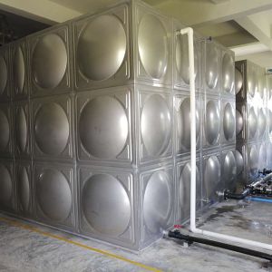 Buy cheap Customized Rectangular Storage Tank , Stainless Steel Sectional Water Tanks from wholesalers