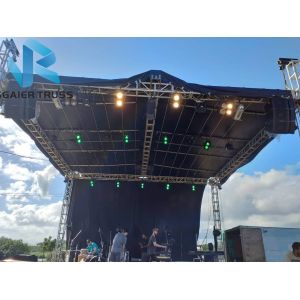 Jbl Speaker Aluminum Box Truss , Arch / Triangle Bolt Truss Stable Performance