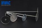 Buy cheap 14GA Stainless steel  2.5 long  insulation quilting pins cup head pins for insulation blanket from wholesalers