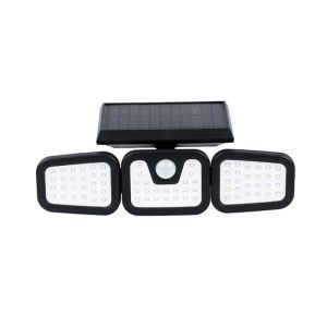 Buy cheap LED Solar Light Outdoor 3 Head Motion Sensor Wide Angle Illumination Waterproof Solar Wall Lamp Garden Garage Lights from wholesalers