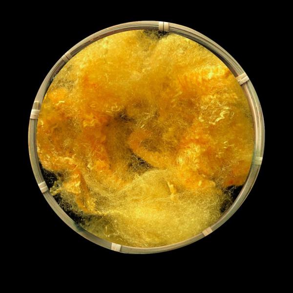 Quality Full Dull Triangle Dope Dyed Polyester Staple Fiber With Excellent Flash Property for sale