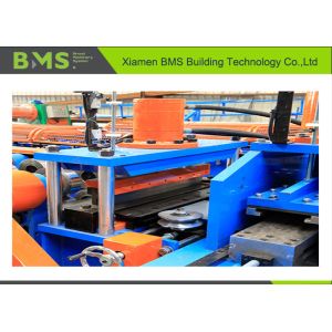 18.5KW C Purlin Cold Automatic Roll Forming Machine With Manual Decoiler