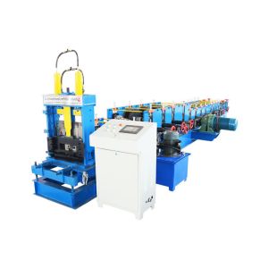 Buy cheap Adjustable multiple models galvanized steel C / U / Z purlin roll forming machine with CE / ISO from wholesalers