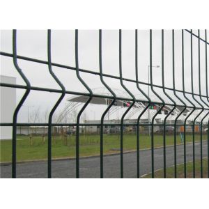 Buy cheap PVC Coated Highway Triangle Bending Fence Panel 3D Curved Mesh Panel For Garden product