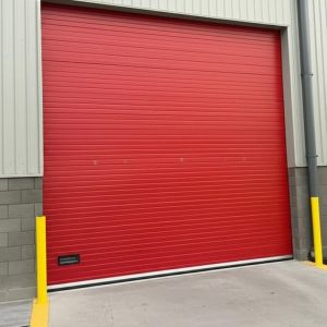 Buy cheap Customized Fire Station Industrial Sectional Doors with Insulation Foam-filled and Automatic Formed Design from wholesalers