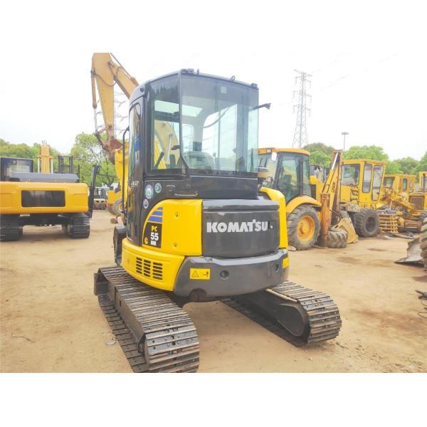 Quality                  Used Komatsu Mini PC55mr Crawler Excavator in Terrific Working Condition with Reasonable Price. Secondhand Komatsu PC35mr, PC60-7 Crawler Excavator on Sale.              for sale