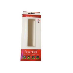 Customized Design Folding Handing Paper Box Packaging With Window For Power Bank