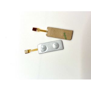 FPC Flex Circuit Two Tactile Metal Dome Switch With 1.0MM Pitch Of ZIF Connector