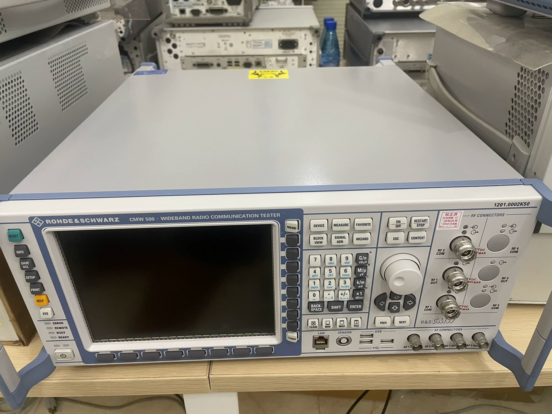 Buy cheap Rohde & Schwarz RF Communications Test Set CMW500 K50 3.3 GHz 8 Port Wireless Device Production Tester from wholesalers
