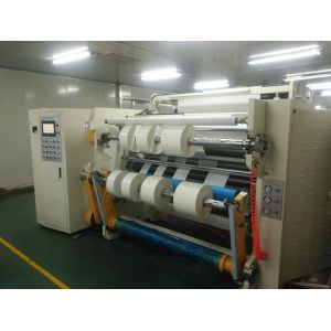 Buy cheap Adhesive Tape Paper Roll Slitting & Rewinding Machine Plc Controlled from wholesalers