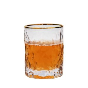 Buy cheap Creative Embossed Stump Whiskey Glasses , Engraved Whiskey Glasses from wholesalers