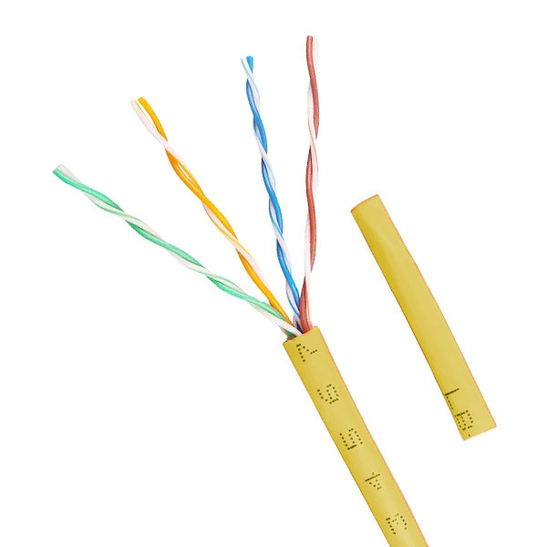 Quality 100MHz 24AWG Cat5e CMP Cable UTP For Network Transmission TIA/EIA 568B Standard for sale Buy cheap 100MHz 24AWG Cat5e CMP Cable UTP For Network Transmission TIA/EIA 568B Standard product