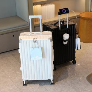 Buy cheap 28 Rechargeable Aluminum Frame Spinner Suitcase from wholesalers