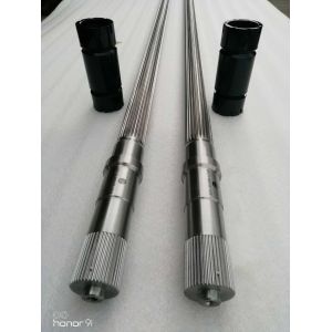 Buy cheap 40CrNiMoA Materials Twin Screw Extruder Shafts With Cooling System from wholesalers