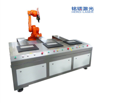Buy cheap Accurate PLC Control IPG Robot Laser Welding Machine Three Position from wholesalers