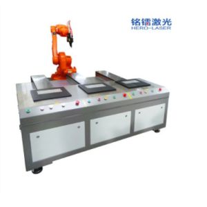 Buy cheap Accurate PLC Control IPG Robot Laser Welding Machine Three Position from wholesalers