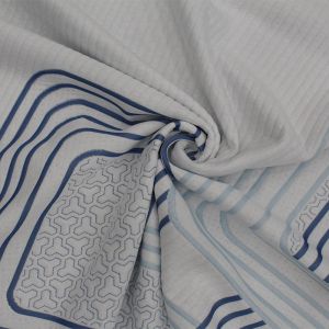Buy cheap Geometric Printing Jacquard Latex Mattress Fabric Air Layer from wholesalers