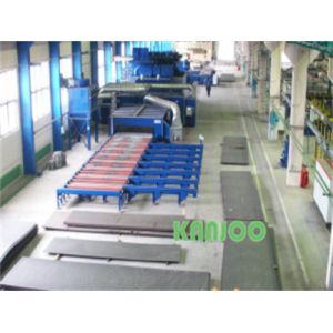 High Speed Steel Plate Shot Blasting Machine With Low Dust Emission