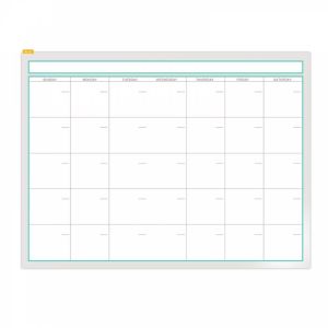 Buy cheap Dry Erase Reusable Calendar Planner Sticky Monthly Planner SGS OEM from wholesalers
