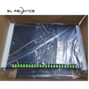 Buy cheap 2U ODF Fiber Optical Patch Panel Rack Cabinet 48port 96Core SC APC Patch Panel from wholesalers