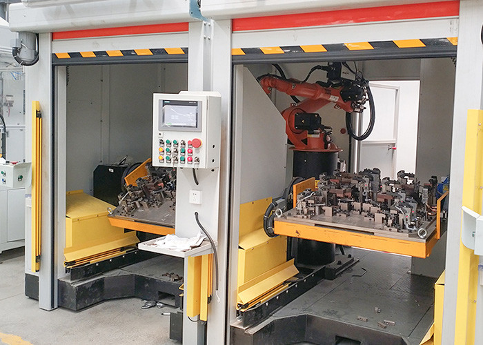 Buy cheap Automatic Factory Automation Systems , Frame Structure Robotic Manufacturing Automation from wholesalers